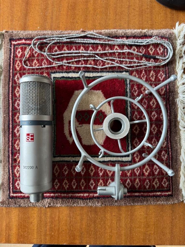 SE Electronics 2200A microfoon, Muziek en Instrumenten, Microfoons, Gebruikt, Studiomicrofoon, Ophalen of Verzenden