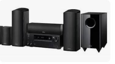 Onkyo home cinemaset, Audio, Tv en Foto, Home Cinema-sets, 70 watt of meer, Zo goed als nieuw, 5.1-systeem, Overige spelers
