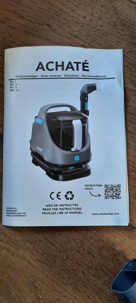 Waterstofzuiger 2 in 1 stain remover, Ophalen, Zo goed als nieuw