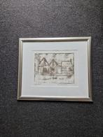 anton heyboer ets, Antiek en Kunst, Kunst | Etsen en Gravures, Ophalen, Ets