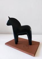Ikea Dala Paard 'Finansiell' Hout Zwart, Ophalen of Verzenden, Zo goed als nieuw, Dier
