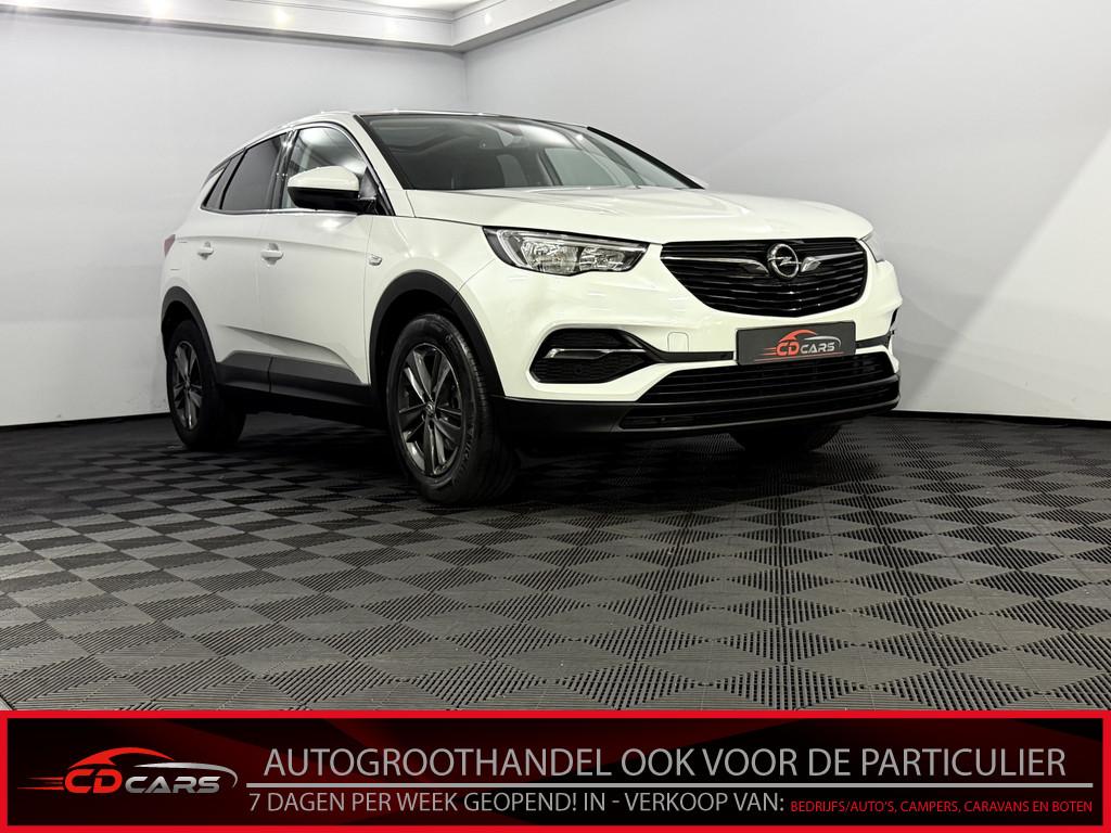 Opel Grandland X 1.2 Turbo Edition Panoramadak, Parkeersenso, Lane Keeping Assist, Stof, Gebruikt, 1199 cc