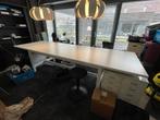Witte uitschuiftafel IKEA 3x 2 meter, Huis en Inrichting, Tafels | Eettafels, Ophalen, 200 cm of meer, 50 tot 100 cm, Zo goed als nieuw