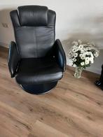 Relaxstoel zwart, Huis en Inrichting, Fauteuils, Ophalen of Verzenden, Gebruikt, 50 tot 75 cm