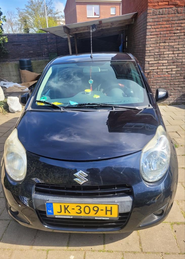 Suzuki Alto 1.0 2010 Zwart, Voorwielaandrijving, 200 kg, 4 stoelen, Handgeschakeld