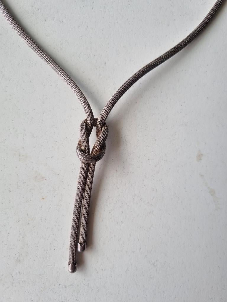 Zilveren (925) ketting. 15 gram, Sieraden, Tassen en Uiterlijk, Kettingen, Ophalen of Verzenden, Zo goed als nieuw, Zilver, Zilver