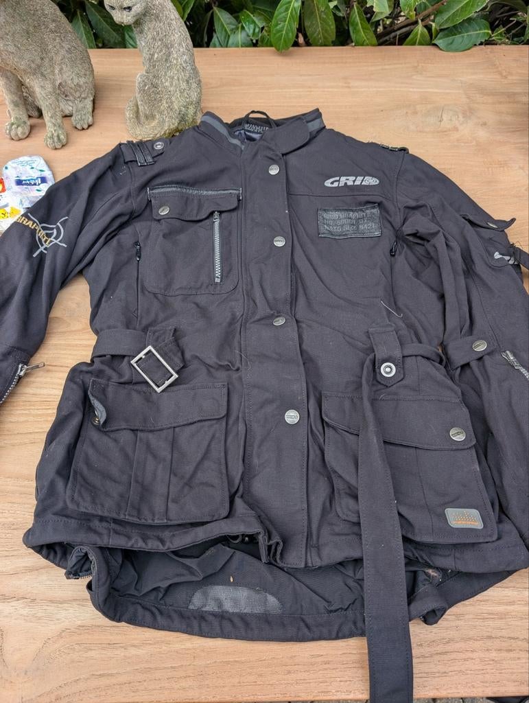 Dames combipak textiel jas Grid maat L, broek Didi maat 46, Ophalen of Verzenden, Zo goed als nieuw, Maat 46/48 (XL) of groter