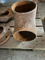 Stalen T-stuk, Doe-het-zelf en Verbouw, Metalen, Ophalen, Zo goed als nieuw, IJzer