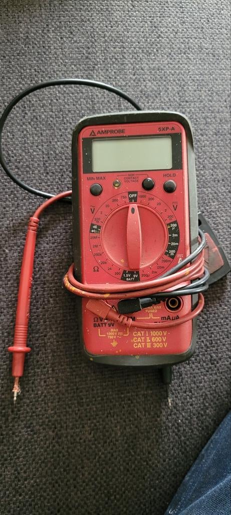 Amprobe 5XP-A Multimeter - Gebruikt, Doe-het-zelf en Verbouw, Ophalen of Verzenden