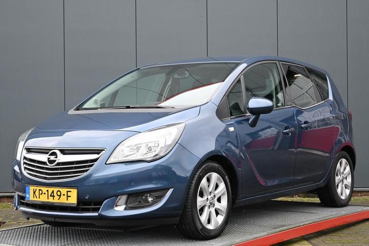 Opel Meriva 1.4 Turbo Blitz trekhaak navigatie (bj 2016), Auto's, Opel, Bedrijf, Te koop, Meriva, ABS, Airbags, Airconditioning