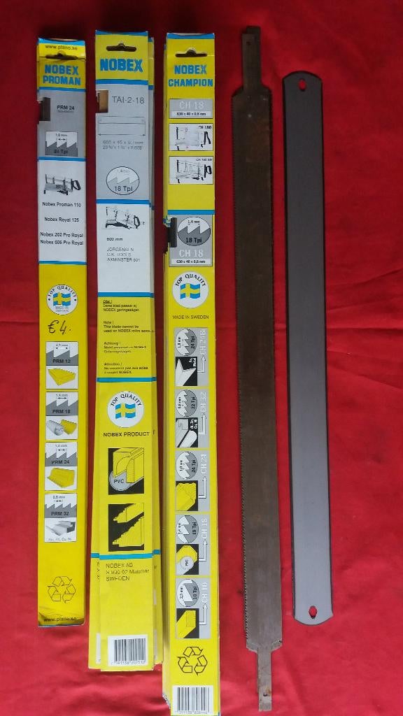 5 Zaagbladen voor verstekmachine 20 euro en gratis verzenden, Verzenden, Nieuw