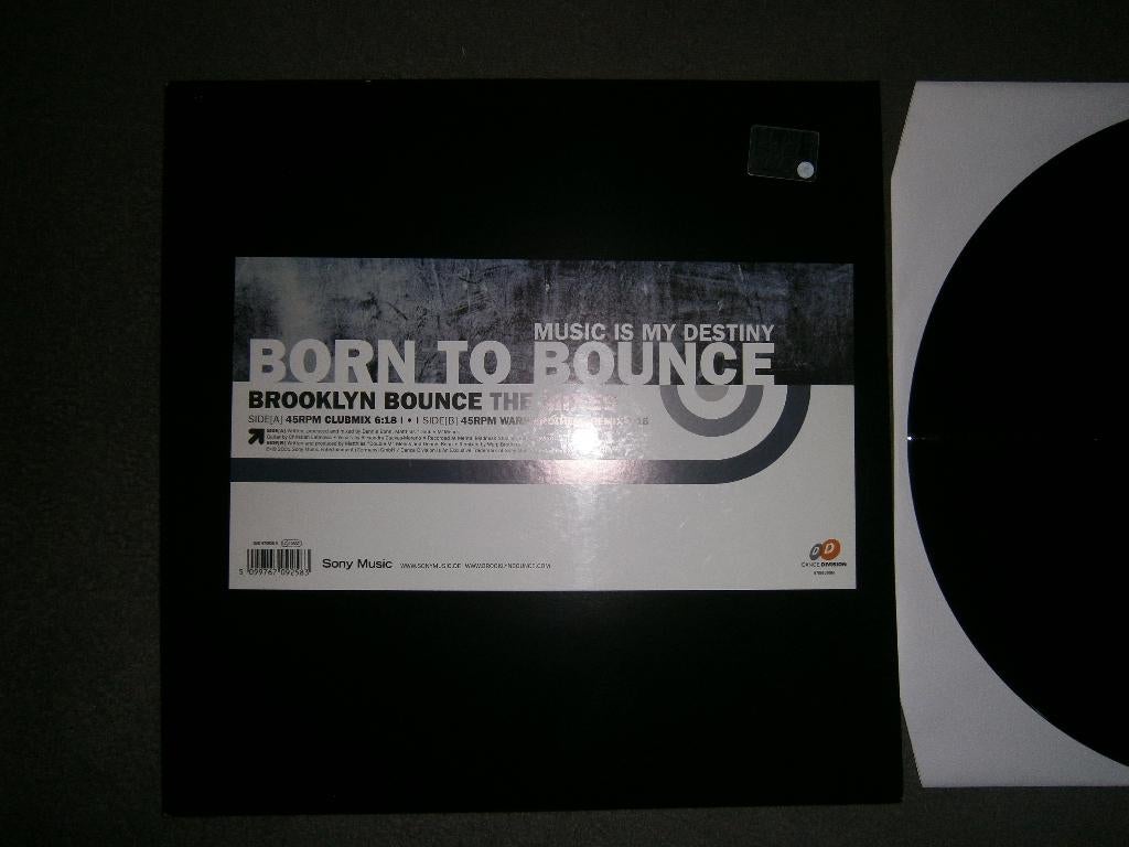 Brooklyn Bounce – Born To Bounce (The Mixes) 2001 Hardtrance, Ophalen, Zo goed als nieuw, 12 inch, Techno of Trance