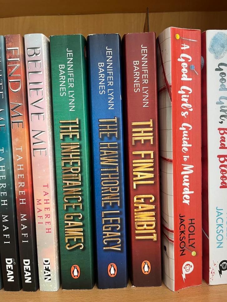 The Inheritance Games Serie - Jennifer Lynn Barnes, Boeken, Romans, Zo goed als nieuw, Amerika, Ophalen of Verzenden