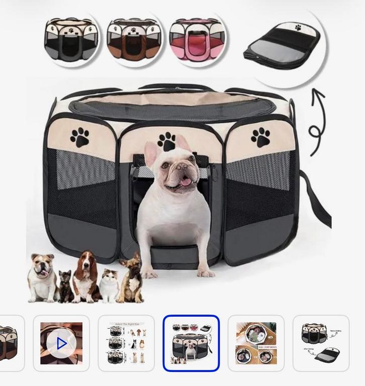 Kattenhok opvouwbaar 2 stuks, Dieren en Toebehoren, Katten-accessoires, Zo goed als nieuw, Ophalen