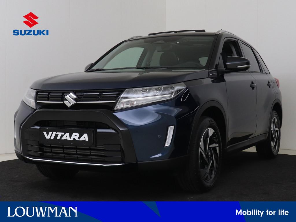 Suzuki Vitara 1.4 Boosterjet Style Hybrid | Parkeersensoren, Auto's, Suzuki, Voorwielaandrijving, 12 maanden, Zwart, 4 cilinders