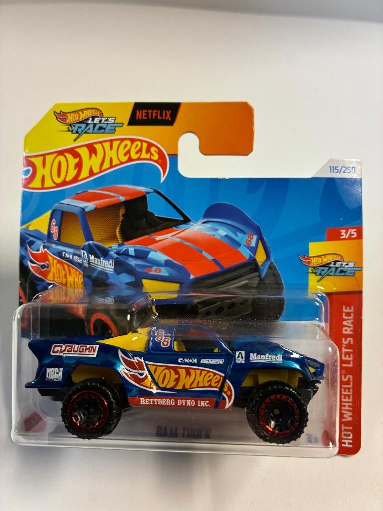89697: Baja Truck - Hot Wheels, Ophalen of Verzenden, Zo goed als nieuw, Gondel 1, 1186MJ Amstelveen, Service.nl@mattel.com