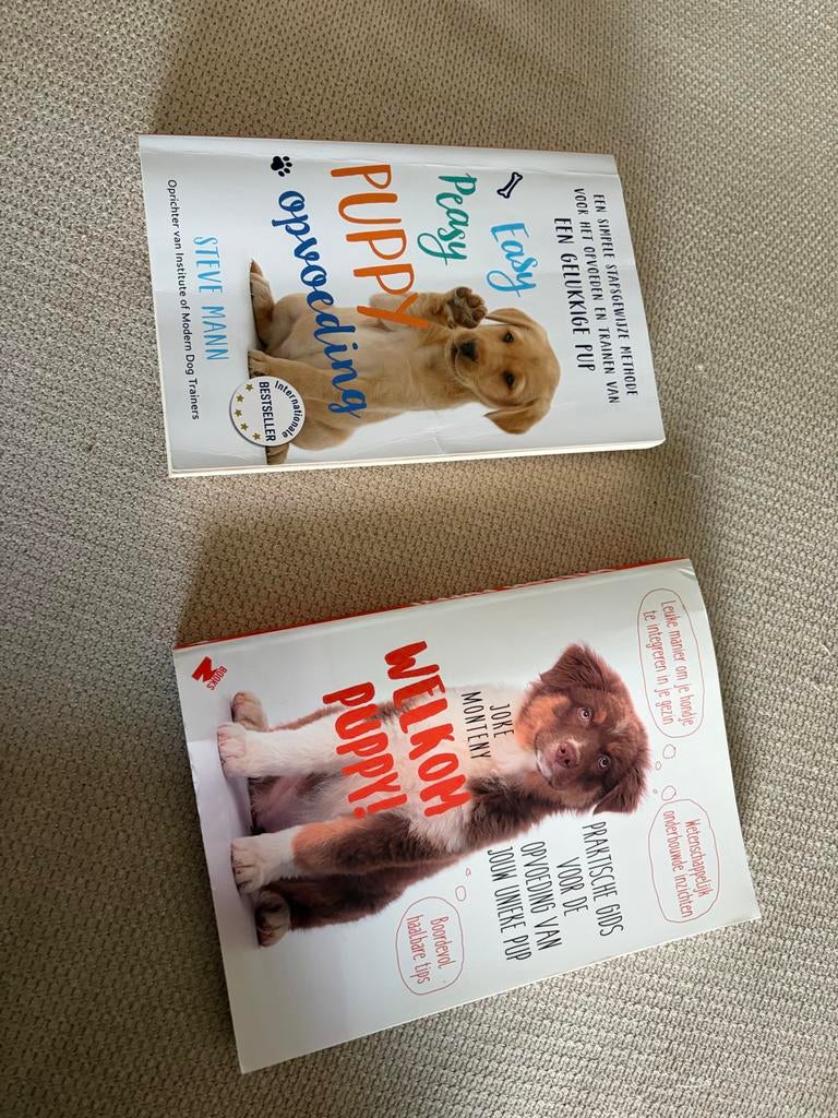 Puppy Boeken: Easy Peasy Puppy Opvoeding & Welkom Puppy!, Ophalen, Gelezen, Honden