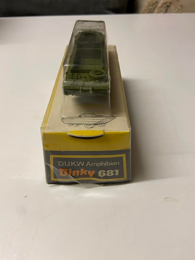 Dinky militair 681. Dukw, Ophalen of Verzenden, Zo goed als nieuw, Auto, Dinky Toys