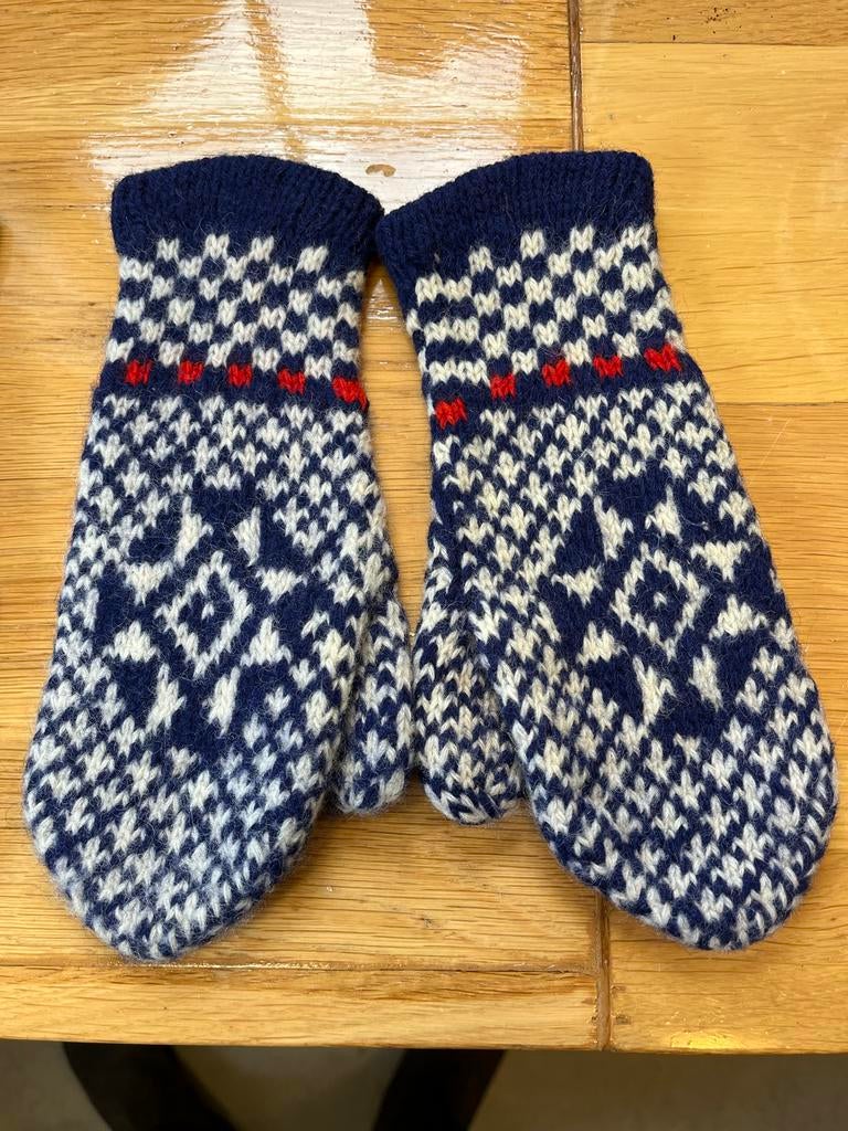 3 Paar Grolse Wanten - Warme Winterhandschoenen, Gebruikt, Jongen of Meisje, Ophalen of Verzenden, 104 of kleiner