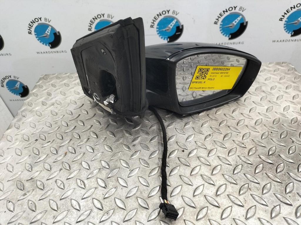 VOLKSWAGEN POLO 6C 1.4 TDI Comfortline  SPIEGEL R 2016, Auto-onderdelen, Spiegels, Ophalen of Verzenden, Gebruikt, Stiba lid