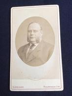 CDV, Man, ALBERT GREINER, AMSTERDAM, Carte de Visite, Ophalen of Verzenden, Voor 1940, Gebruikt, Foto