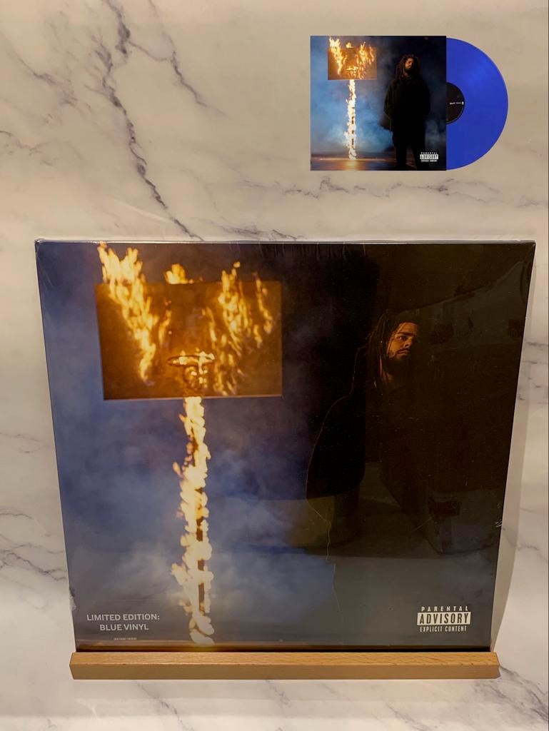 J. Cole - The Off-Season - Limited Edition Blue Vinyl, Colored vinyl, Ophalen of Verzenden, Nieuw in verpakking, 12 inch