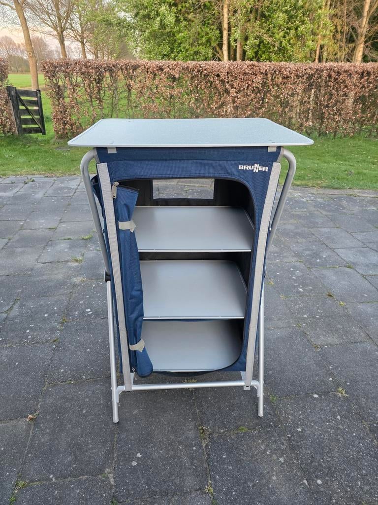 Campingkast Brunner - Gebruikt maar netjes, Ophalen of Verzenden, Gebruikt, Campingkast