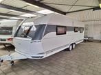 Hobby Prestige 650 UFF AIRCO EN CASSETTE LUIFEL, Caravans en Kamperen, Caravans, Rondzit, Hobby, Bedrijf, Tot en met 4