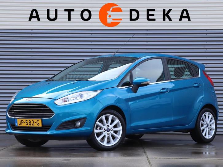 Ford Fiesta 1.0 Titanium *Navigatie*Trekhaak*, Auto's, Ford, Bedrijf, Te koop, Fiësta, ABS, Airbags, Airconditioning, Bluetooth