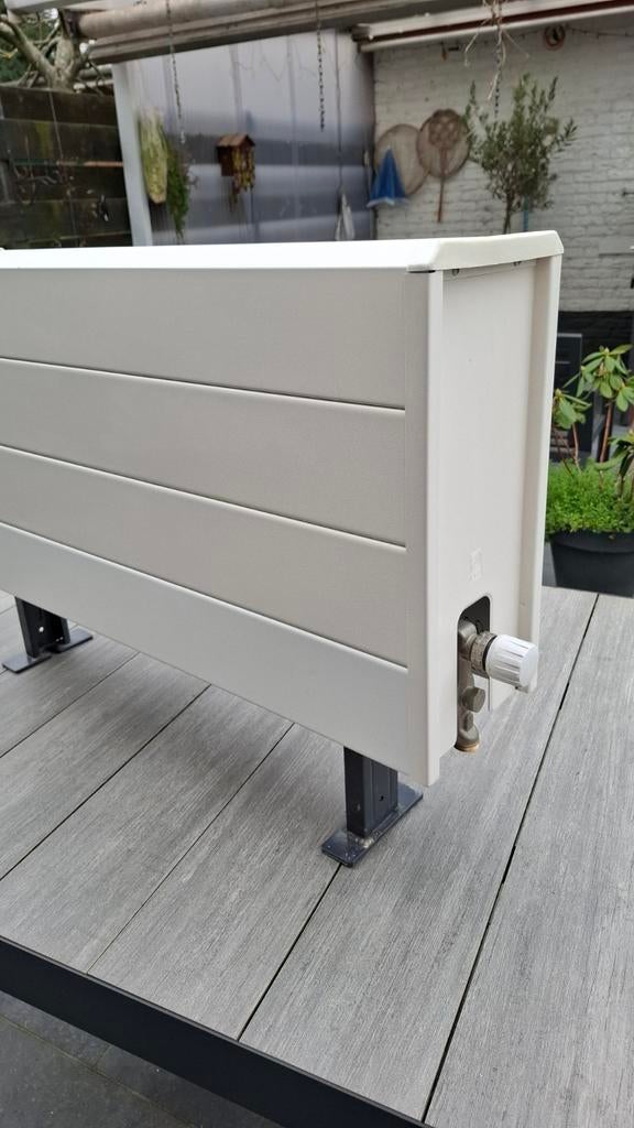 Jaga Tempo Vrijstaande Convector 80x40x18 - Incl. Poten, Ophalen, Radiator, 30 tot 80 cm