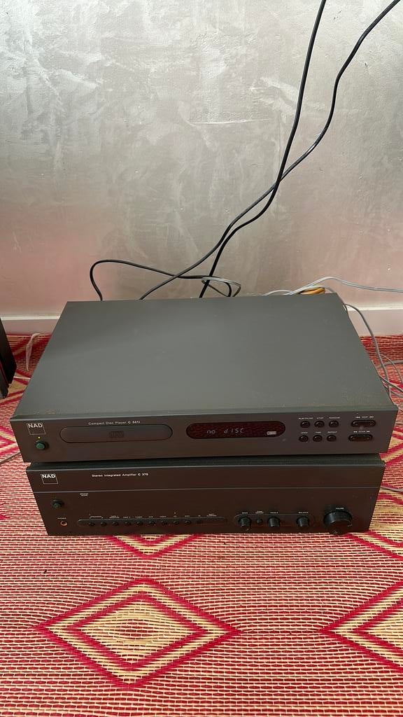 NAD STEREO SET versterker en cd speler, Ophalen of Verzenden, Gebruikt, Overige merken