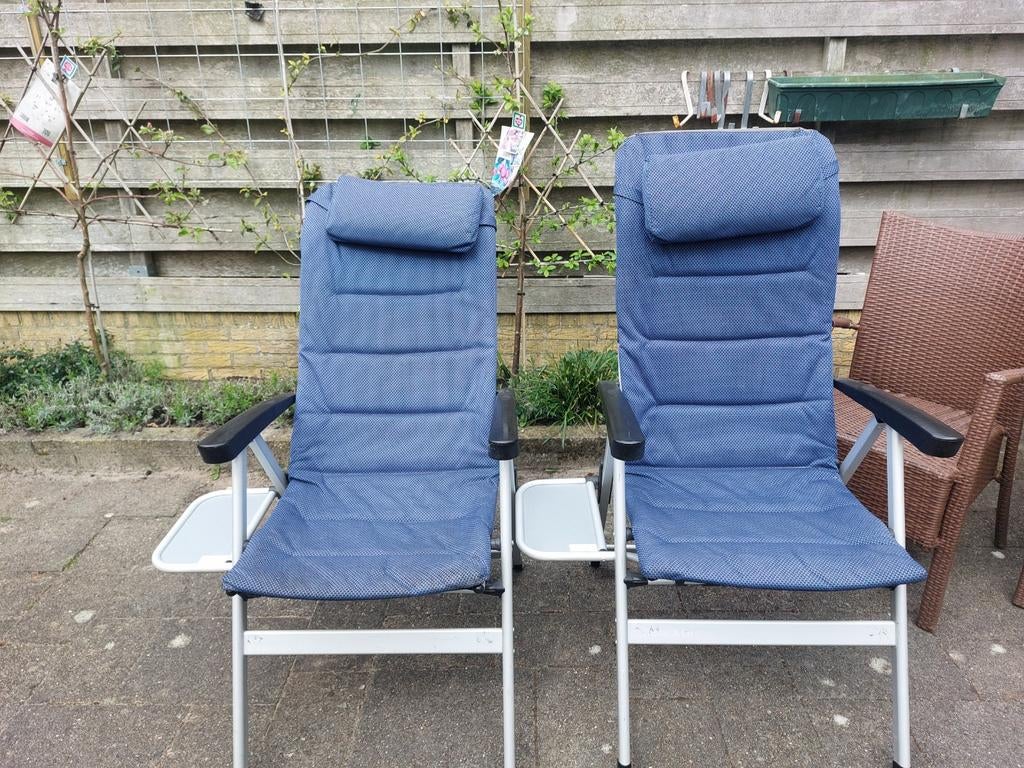 Campingstoelen, Caravans en Kamperen, Kampeermeubelen, Ophalen, Gebruikt, Campingstoel