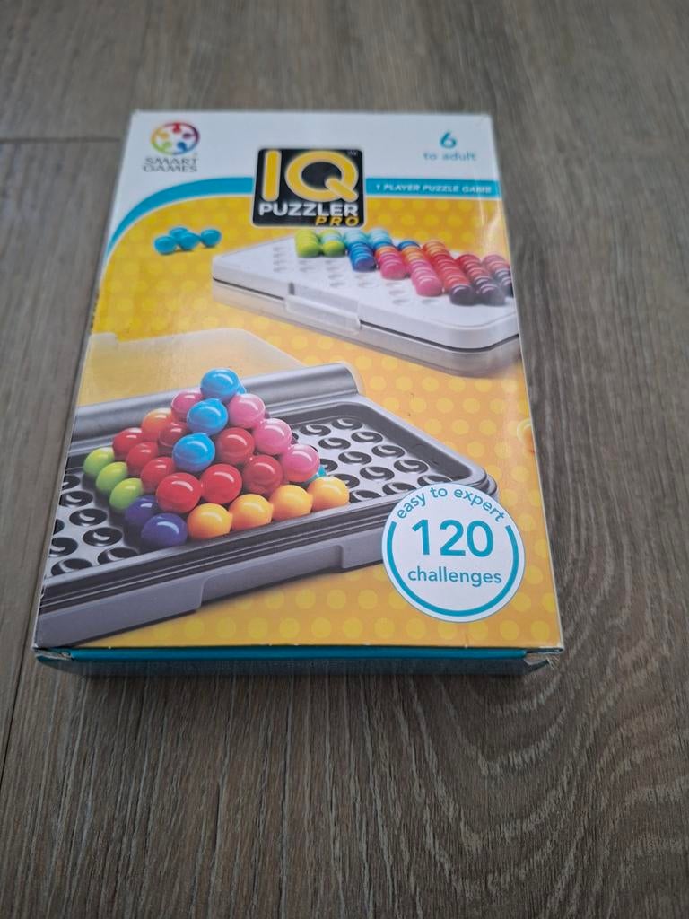 SmartGames IQ Puzzler Pro - Logische Puzzel, Ophalen of Verzenden, Zo goed als nieuw, Rubik's of 3D-puzzel