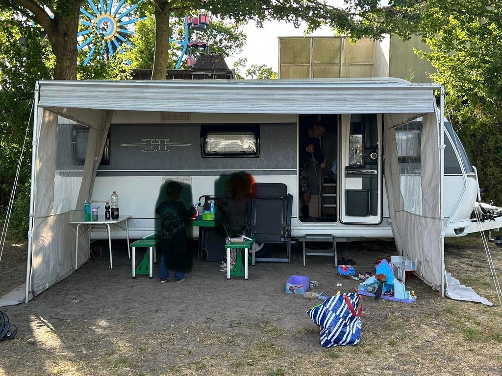 Fiamma zakluifel 410 caravanstorexl met 2 zijwanden, Ophalen, Zo goed als nieuw