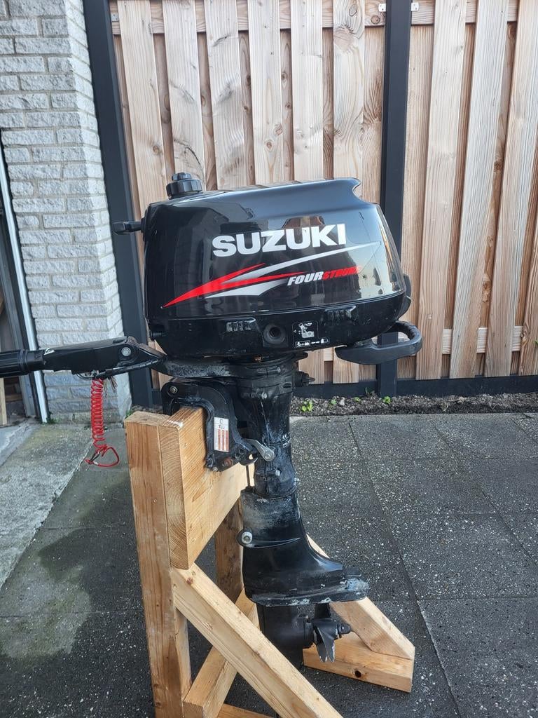 Nimarine Rhino Black 2.90 met 6 pk Suzuki DF6 en afdekzeil, Ophalen, Gebruikt, 5 tot 10 pk, Viertaktmotor