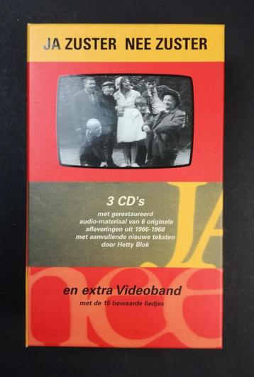 JA ZUSTER NEE ZUSTER 3 CD's + VHS box 2000 VARA beschikbaar voor biedingen