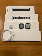 Apple watch series 8 45MM, Sieraden, Tassen en Uiterlijk, Smartwatches, Ophalen of Verzenden, Zo goed als nieuw, Zwart, IOS