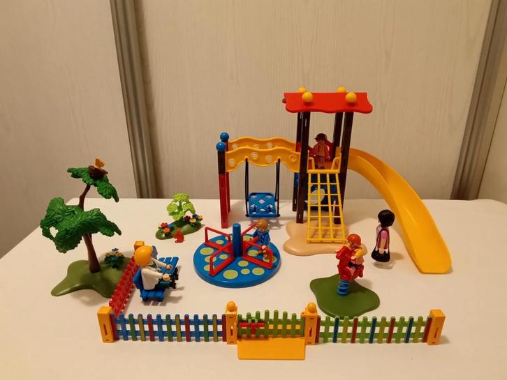 Playmobil 5568 speeltuin compleet, Kinderen en Baby's, Speelgoed | Playmobil, Gebruikt, Complete set, Ophalen of Verzenden