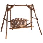 Houten Schommelbank voor Buiten, Tuin en Terras, Tuinbanken, Ophalen of Verzenden, Nieuw, Hout, Schommelbank