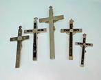 5x Antiek WW1 Kruis / Kruisbeeld / Crucifix - 1Koop €65, Ophalen of Verzenden