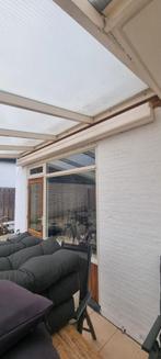 Brustor Elektrisch Zonnescherm - 3,8 m breed - Goede staat!, Tuin en Terras, Zonneschermen, Ophalen, Knikarmscherm, Elektrisch
