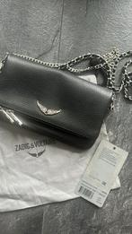 ZADIG & VOLTAIRE tasje clutch ROCK NANO zwart leer NIEUW, Ophalen of Verzenden, Nieuw, Zwart, Schoudertasje