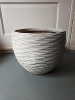 Grote bloempot pot firmo 36 cm plastic kunststof groot, Tuin en Terras, Bloempotten, 25 tot 40 cm, Kunststof, Gebruikt, Rond