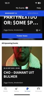1 cho kaartje, Tickets en Kaartjes, Eén persoon