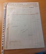 Krommenie meubelfabriek LEGUIT factuur 1928, Verzamelen, Ophalen of Verzenden, Zo goed als nieuw, Overige typen