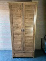 Yisk MANDERUP kledingkast 88x199cm, Ophalen, Eikenhout, 50 tot 100 cm, Zo goed als nieuw