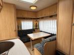 Hobby De luxe Easy 400 SF bj 2003 met voortent en luifel, Overige typen, Hobby, Bedrijf, Treinzit