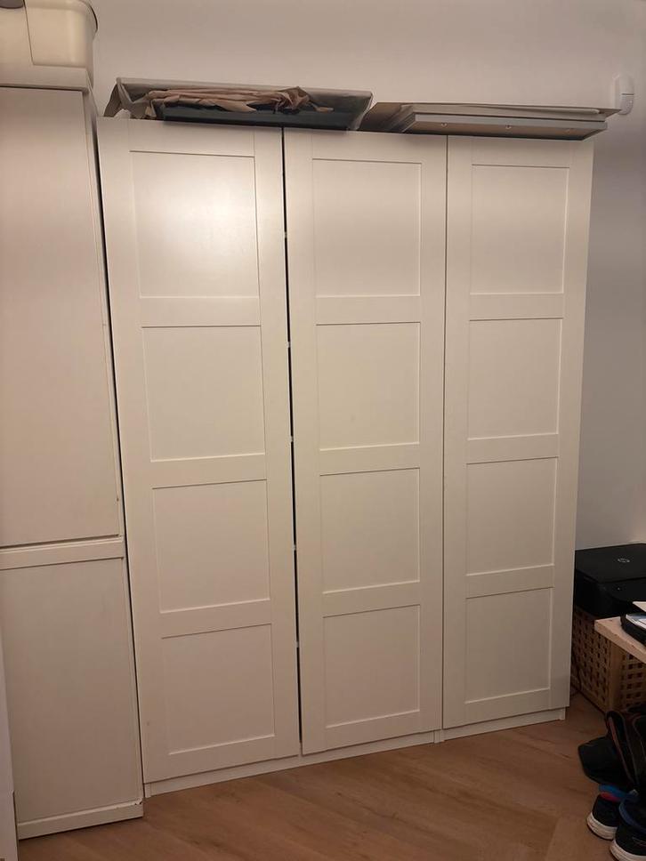 IKEA Pax Kast 150x201x38, Huis en Inrichting, Kasten | Kledingkasten, Gebruikt, 200 cm of meer, 100 tot 150 cm, 25 tot 50 cm, Met deur(en)