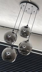 Hanglamp en plafondlamp  smoking glass, Ophalen of Verzenden, Zo goed als nieuw, Minder dan 50 cm