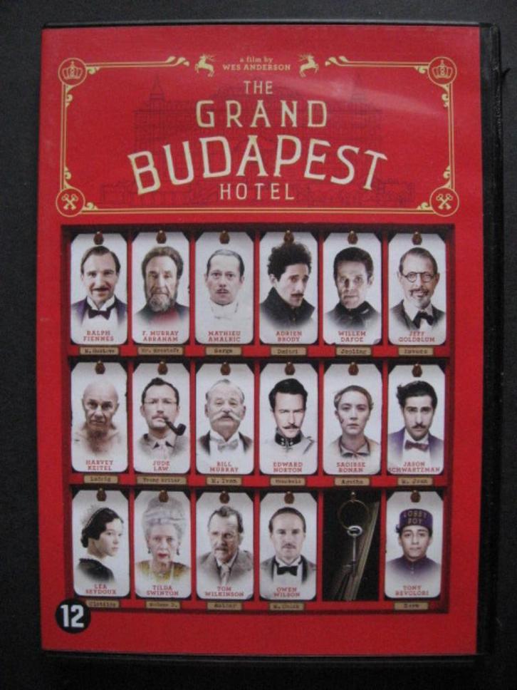 Grand Budapest hotel, Cd's en Dvd's, Dvd's | Filmhuis, Zo goed als nieuw, Overige gebieden, Vanaf 12 jaar, Ophalen of Verzenden